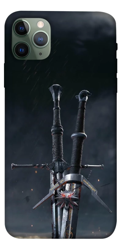 Чехол на Apple iPhone 11 Pro Max (6.5") Мечи Ведьмака фото 1 из 1