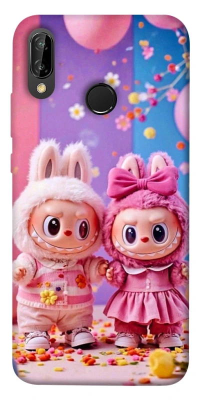 Чохол на Huawei P20 Lite Labubu twins ver.2 фото 1 з 1
