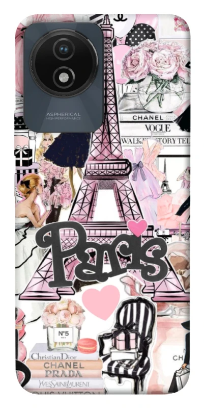 Чохол на Vivo Y02 Fashion collage ver.8 фото 1 з 1