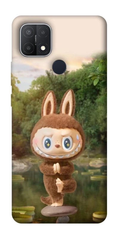 Чохол на Oppo A15s / A15 Labubu Yoga фото 1 з 1