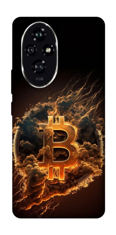Чохол на Honor 200 Smoky Bitcoin фото 1 з 1