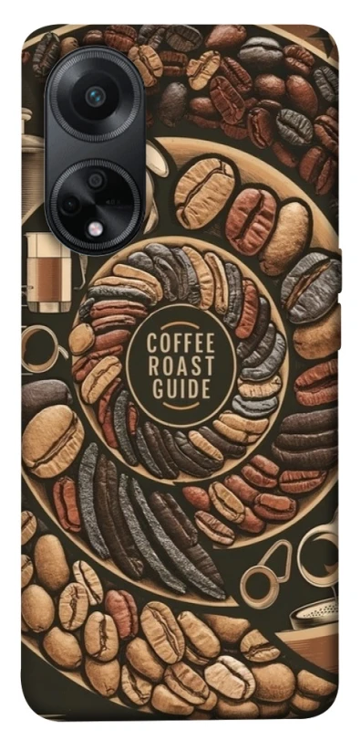 Чохол на Oppo A58 4G Coffee roast guide фото 1 з 1