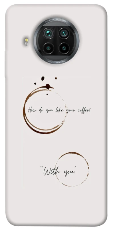 Чохол на Xiaomi Mi 10T Lite / Redmi Note 9 Pro 5G Coffee with you фото 1 з 1