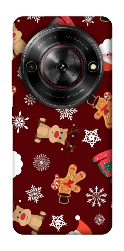 Чехол на ZTE Nubia Focus Новогодний v6 фото 1 из 1