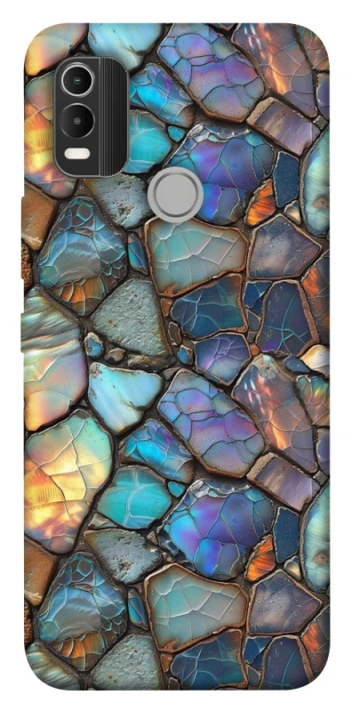 Чехол на Nokia C21 Plus Nature Mosaic ver.2 фото 1 из 1