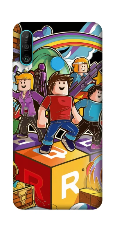 Чохол на Huawei P30 lite Roblox family фото 1 з 1