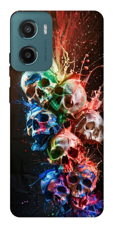 Чохол на Motorola Moto G06 Skulls фото 1 з 1