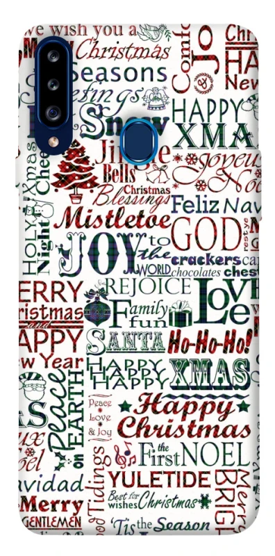 Чохол на Samsung Galaxy A20s Christmas mood ver.3 фото 1 з 1