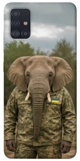 Чехол на Samsung Galaxy A51 Слон защитник фото 1 из 1