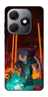 Чехол на TECNO Spark 20 Minecraft game adventure фото 1 из 1