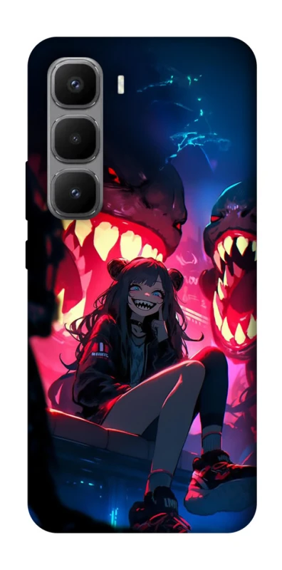 Чохол на Infinix Hot 60 Pro+ Anime girl фото 1 з 1
