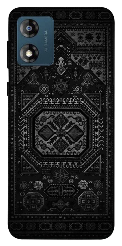 Чохол на Motorola Moto E13 Чорний килим фото 1 з 1