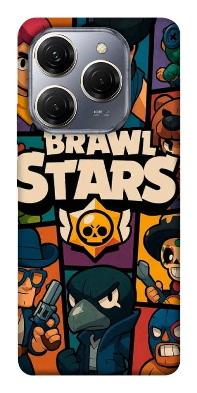 Чохол на TECNO Spark 20 Pro Brawl Stars ver.8 фото 1 з 1