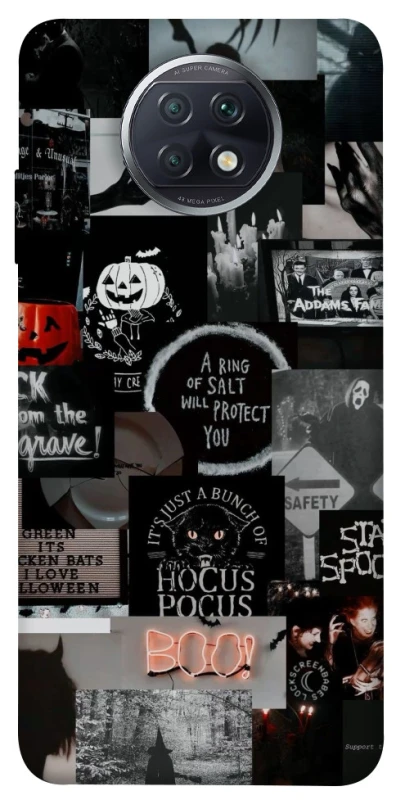 Чехол на Xiaomi Redmi Note 9 5G / Note 9T Halloween aesthetics ver.3 фото 1 из 1