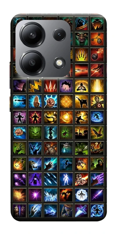 Чохол на Xiaomi Redmi Note 13 4G Abilities menu ver.3 фото 1 з 1