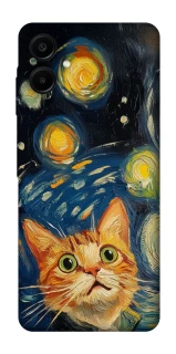 Чехол на Samsung Galaxy A07 paint cat фото 1 из 1