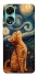 Чохол на Oppo A78 4G van gogh cat фото 1 з 1
