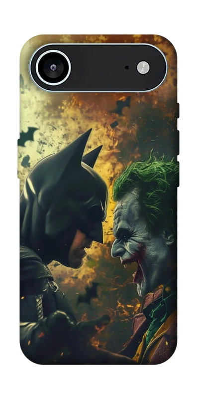 Чехол на Apple iPhone 17 Air (6.5") Batman and the Joker фото 1 из 1
