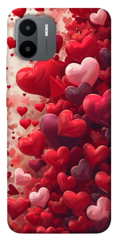 Чохол на Xiaomi Redmi A1 / A2 Many hearts фото 1 з 1
