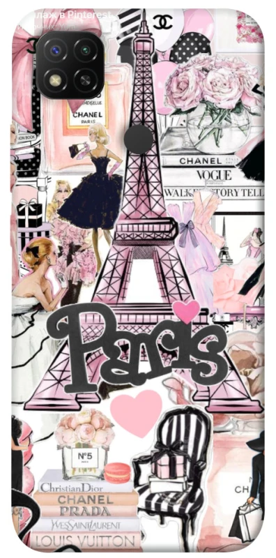 Чохол на Xiaomi Redmi 9C Fashion collage ver.8 фото 1 з 1