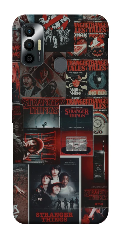 Чехол на TECNO Spark 7 Stranger Things ver.16 фото 1 из 1
