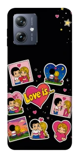 Чохол на Motorola Moto G54 Love is фото 1 з 1