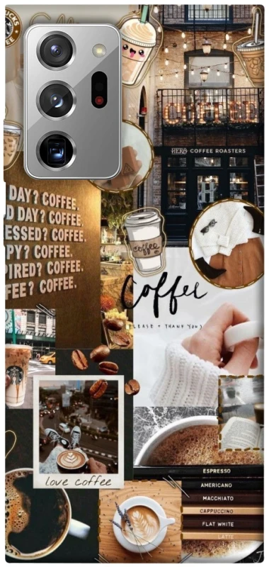 Чохол на Samsung Galaxy Note 20 Ultra Coffee vibes фото 1 з 1