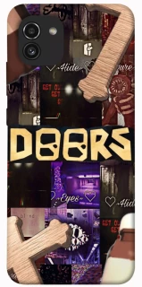 Чехол на Samsung Galaxy A03 Roblox doors dark mode фото 1 из 1