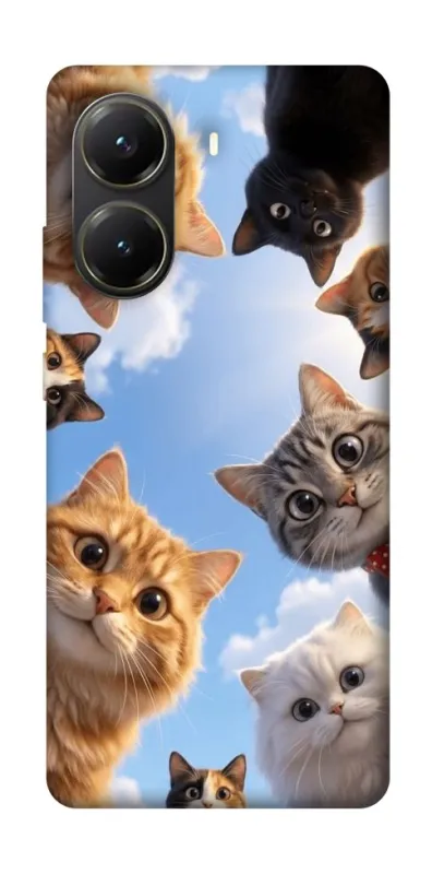 Чохол на Xiaomi Poco X6 Pro Cats фото 1 з 1