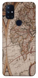 Чехол на OnePlus Nord N10 5G Карта путешествий фото 1 из 1