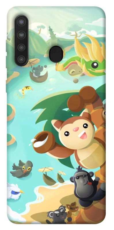Чохол на Samsung Galaxy A21 Adopt Me Tropical Adventure фото 1 з 1