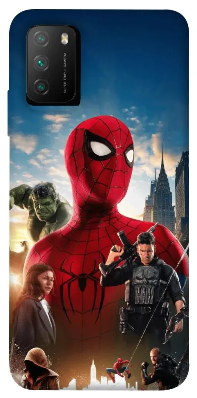 Чохол на Xiaomi Poco M3 Spider Man ver.2 фото 1 з 1
