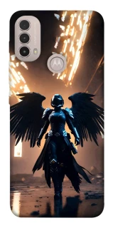 Чохол на Motorola Moto E40 Cyber Angel фото 1 з 1