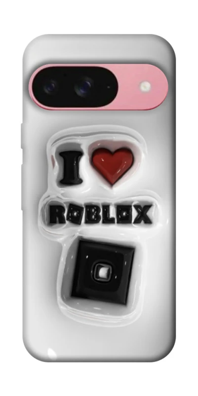 Чохол на Google Pixel 9 I love Roblox фото 1 з 1