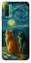 Чохол на Xiaomi Redmi Note 9 4G / Redmi 9 Power Cats under the stars фото 1 з 1