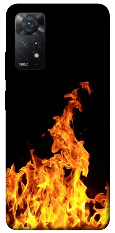 Чехол на Xiaomi Redmi Note 11 Pro 4G/5G Огонь фото 1 из 1