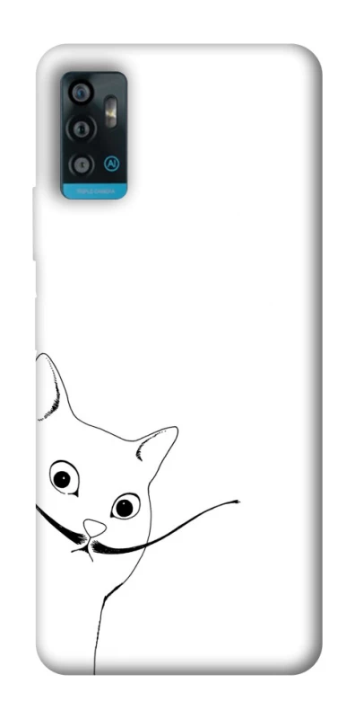 Чехол на ZTE Blade A71 Кот Дали фото 1 из 1
