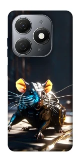 Чехол на TECNO Spark 20 Cyber rat фото 1 из 1