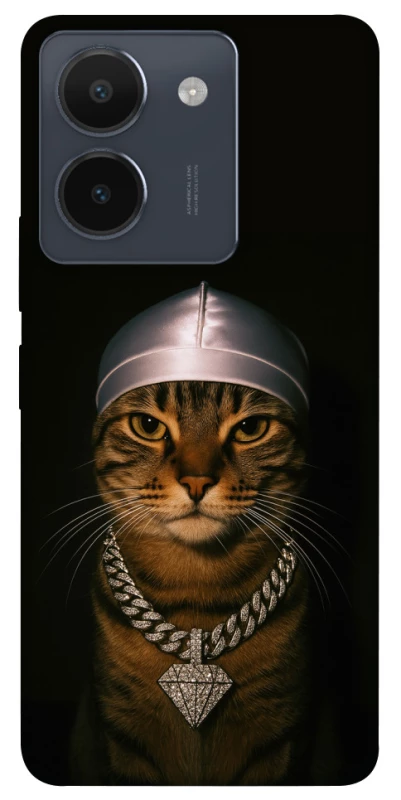 Чохол на Vivo Y36 Cat in Bling фото 1 з 1