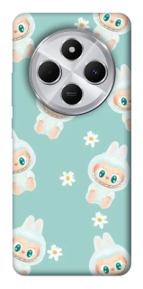 Чехол на Xiaomi Redmi 14C / Poco C75 Labubu Green фото 1 из 1