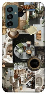 Чехол на Samsung Galaxy M14 5G Coffee collage ver.4 фото 1 из 1