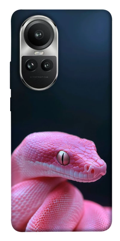 Чохол на Oppo Reno 10 Рожева змія фото 1 з 1