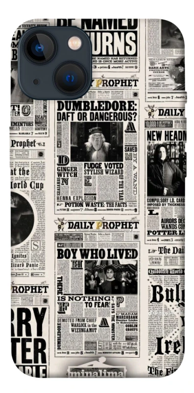 Чохол на Apple iPhone 13 (6.1") Harry Potter newspaper фото 1 з 1