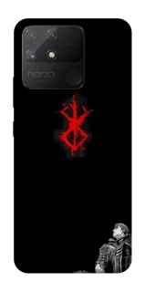 Чехол на Realme Narzo 50A berserk black фото 1 из 1