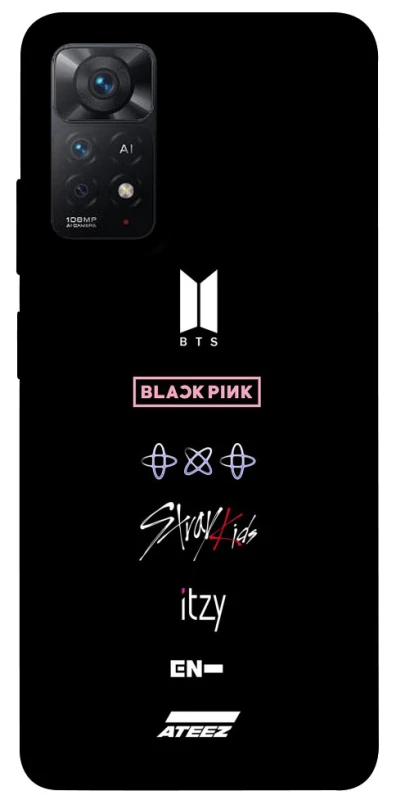 Чехол на Xiaomi Redmi Note 11 Pro 4G/5G K-pop Logo фото 1 из 1