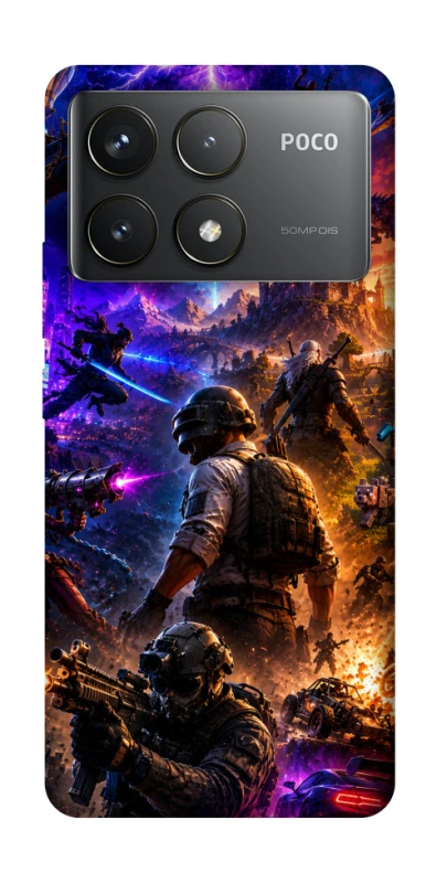 Чехол на Xiaomi Poco F6 Pro My Games фото 1 из 1