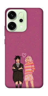 Чохол на Oppo Reno 14 Raven & Rainbow Wednesday фото 1 з 1