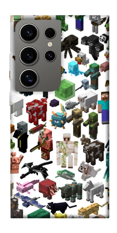Чохол на Samsung Galaxy S24 Ultra Minecraft v4 фото 1 з 1