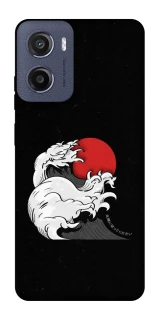 Чохол на Motorola Moto E15 Хвилі Японії v2 фото 1 з 1