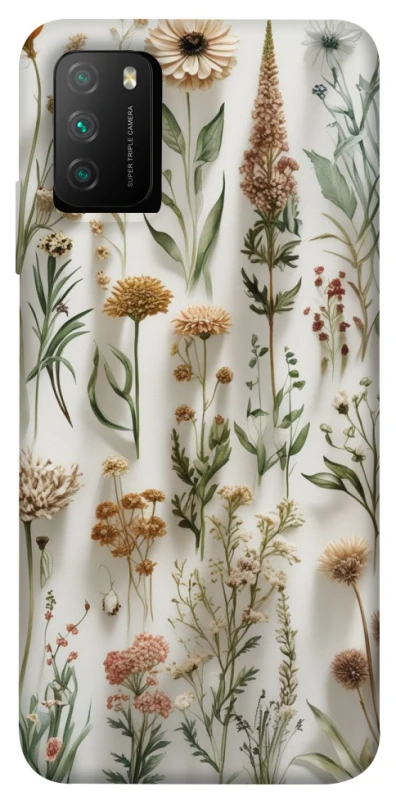 Чохол на Xiaomi Poco M3 Floral design ver.2 фото 1 з 1